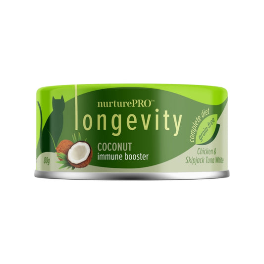 Longevity Chicken & Skipjack Tuna Canned Food for Cats