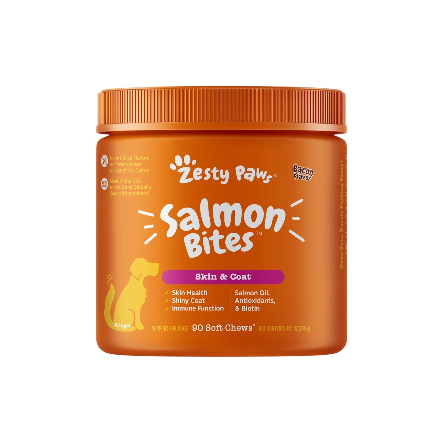 Zesty Paws Skin & Coat Bites