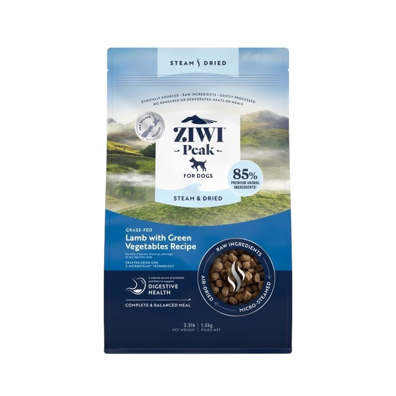 Ziwi Peak Steam & Dried Dog Lamb Pouch