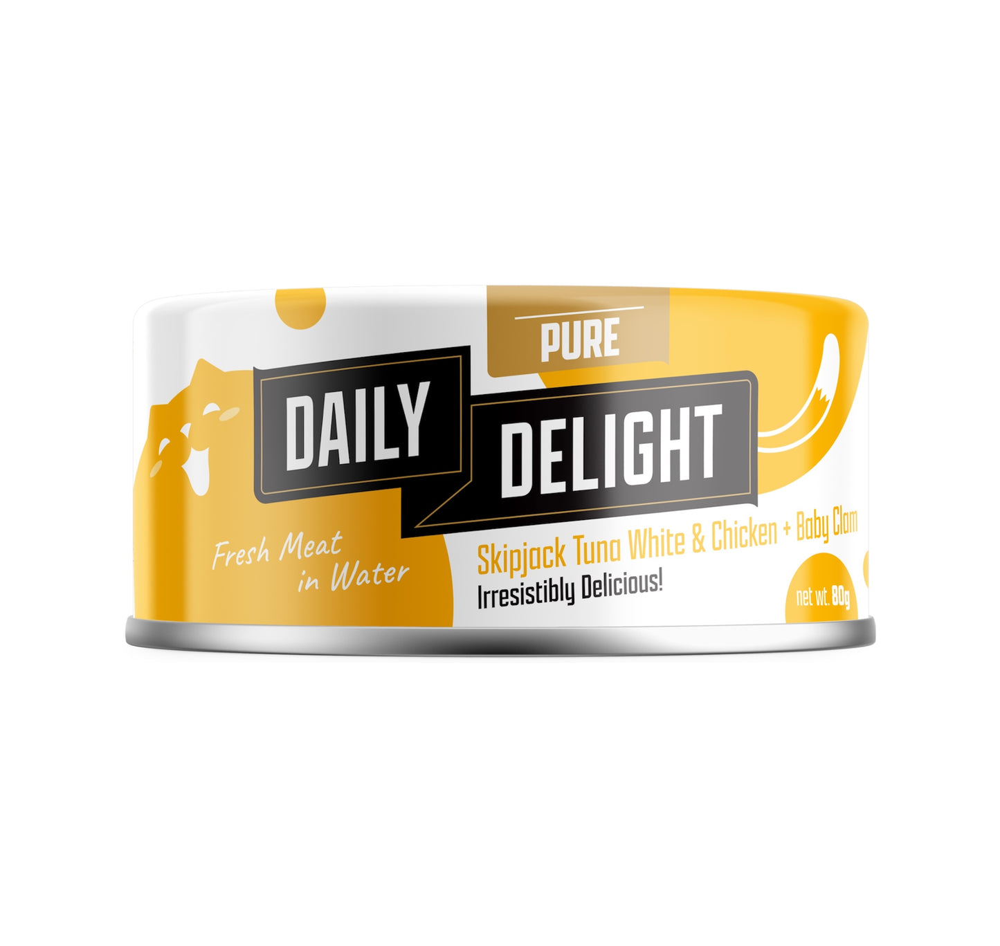 Daily Delight Pure Skipjack Tuna White & Chicken