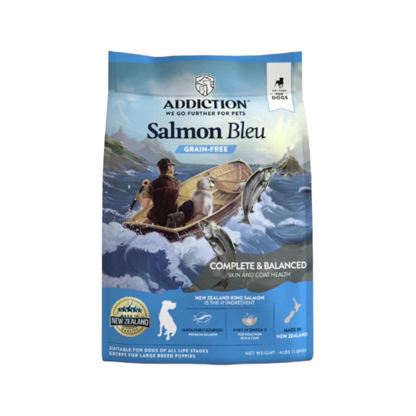 Addiction Salmon Bleu for Dogs