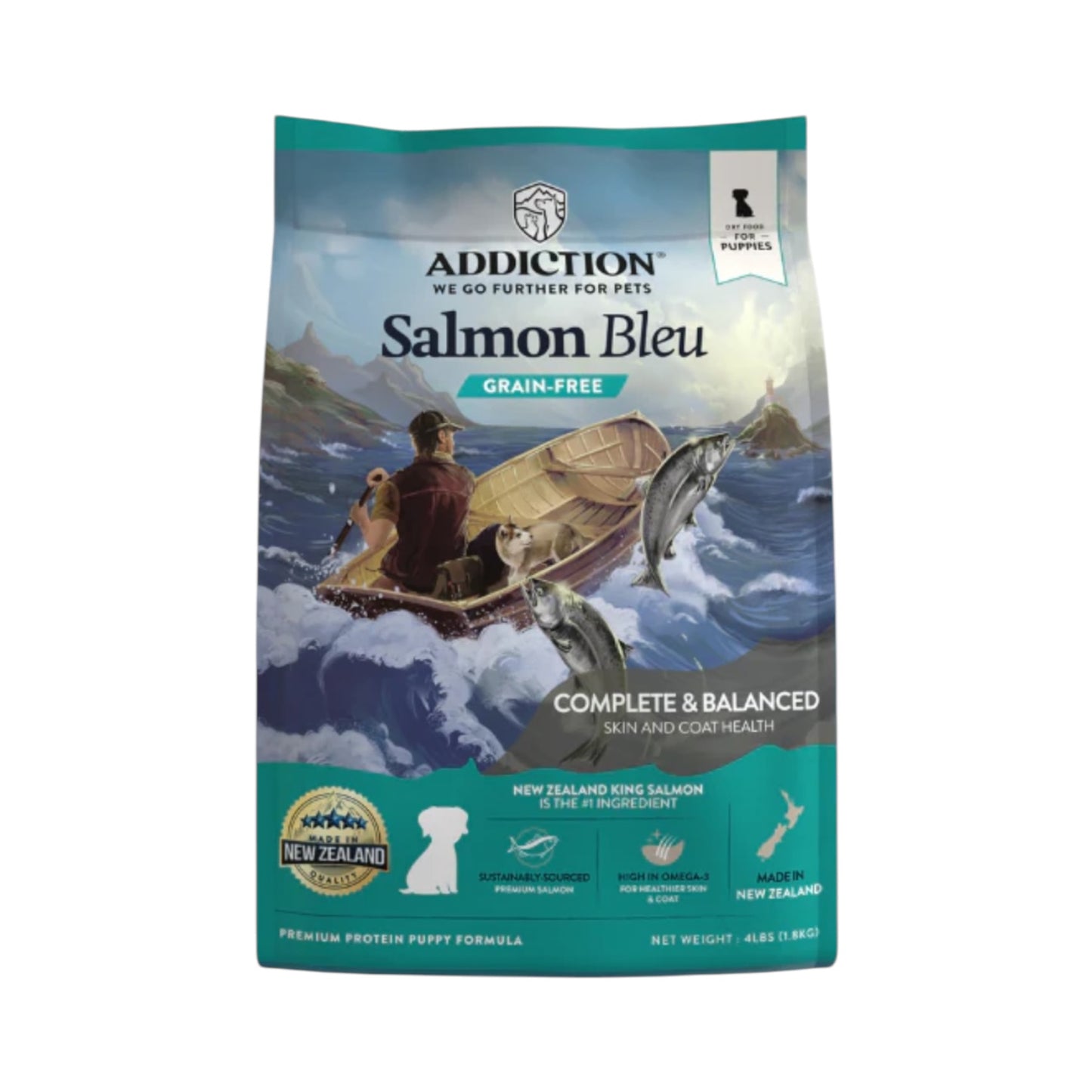 Addiction Salmon Bleu for Puppies
