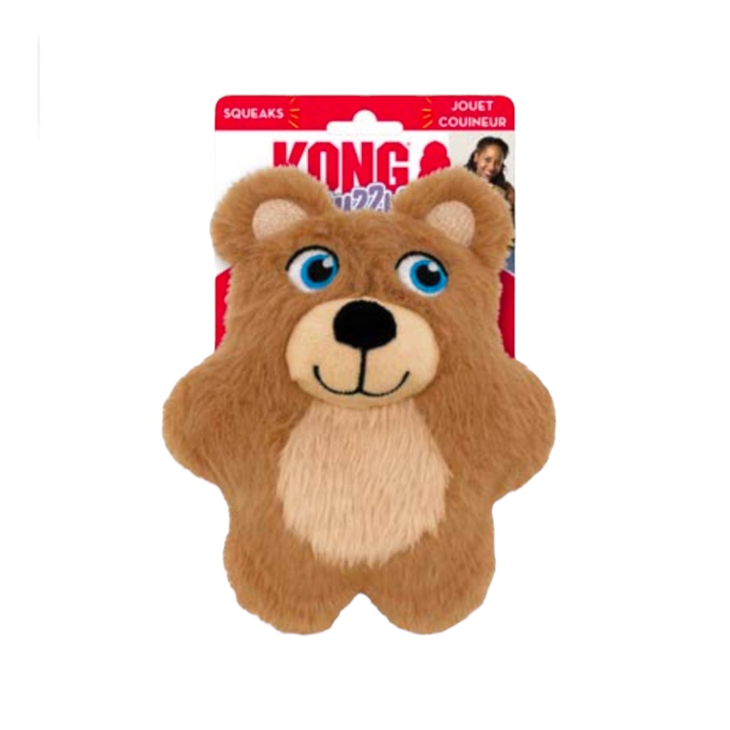 Kong Snuzzles Kiddos Teddy Bear for Dog