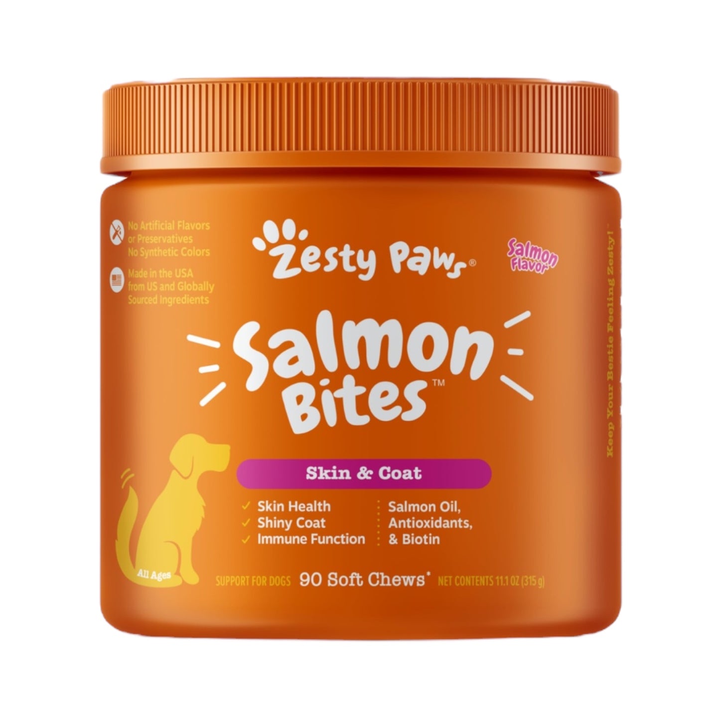 Zesty Paws Salmon Bites