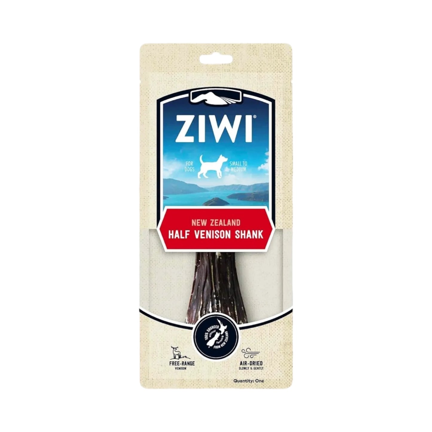 ZIWI Air-Dried Dog Treats - Deer Shank