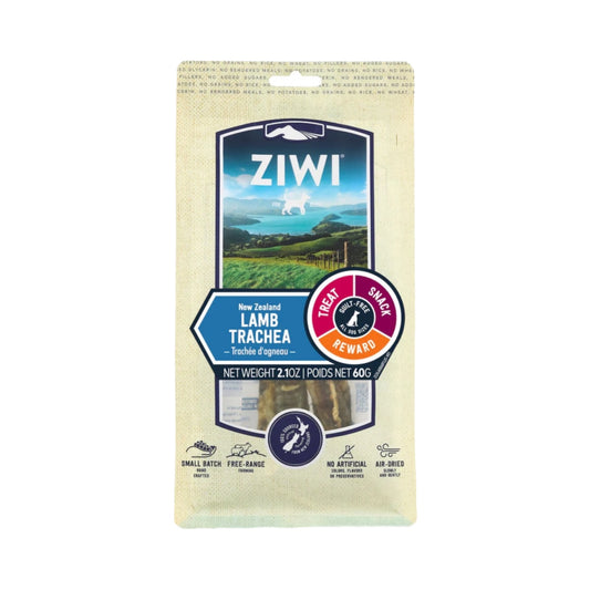 ZIWI Air-Dried Dog Treats - Lamb Trachea