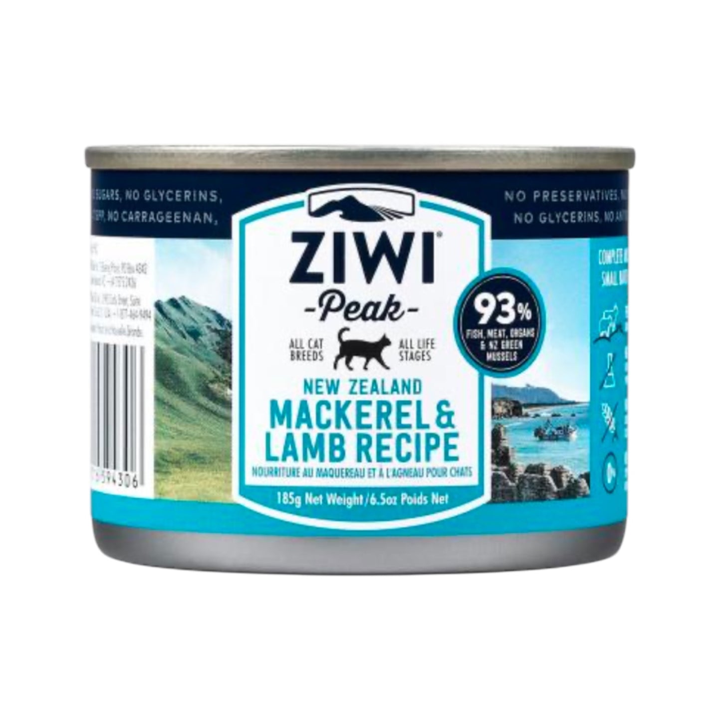 ZIWI Peak Mackerel & Lamb Canned Cat Food