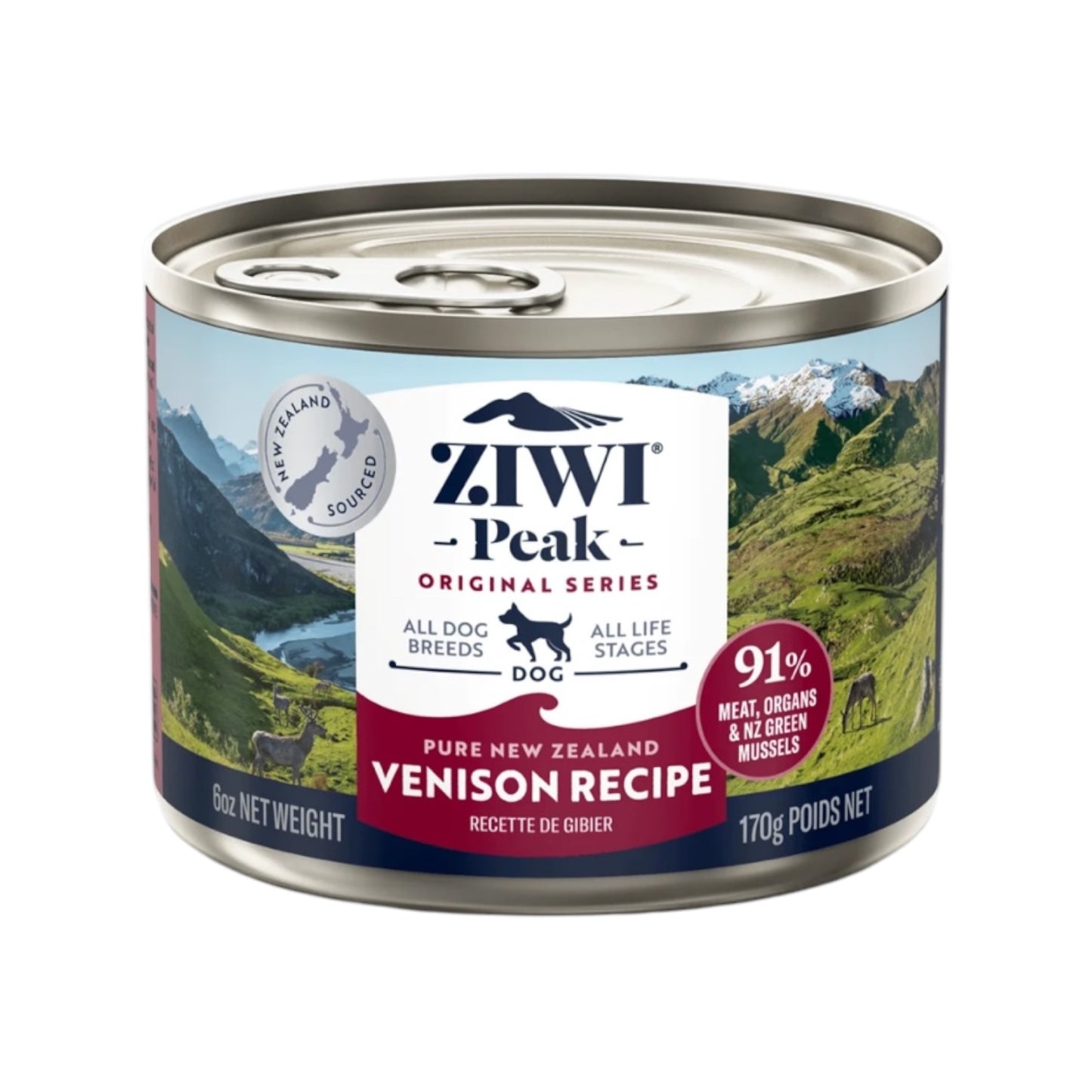 ZIWI Peak Venison Canned Dog Food